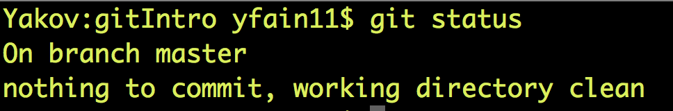 fig 14 git nothing to commit